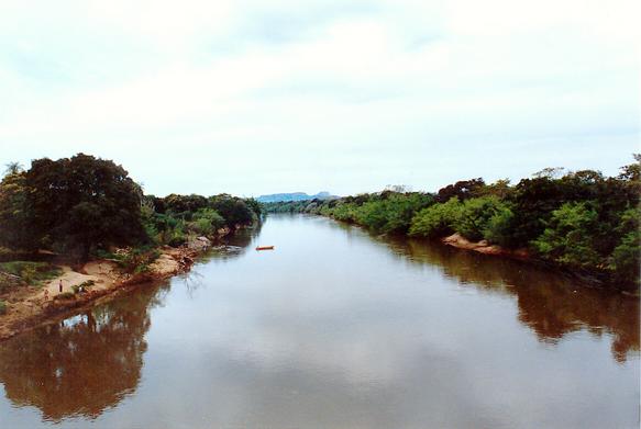 Rio Aquidauana, Mato Grosso do Sul, Brazil (1992). 
