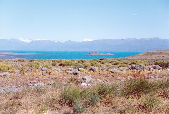 Lago Argentino, headwaters of the Rio Santa Cruz, Patagonia, Argentina (1991). 