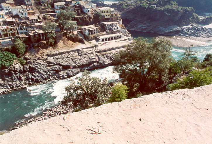 Ganga river at Rishikesh, Uttaranchal, India. 