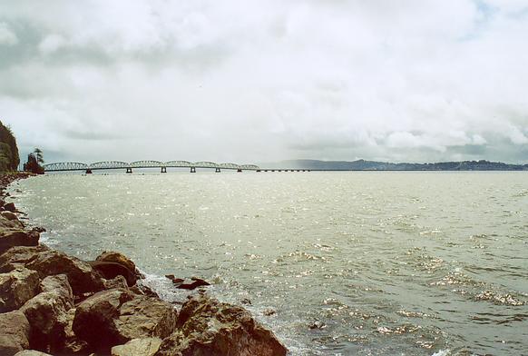 Astoria-Megler bridge over the Columbia river near its mouth