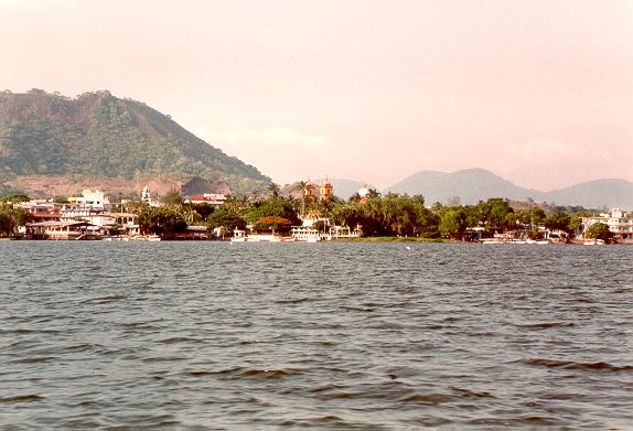 Lake Catemaco, Veracruz, Mexico. 