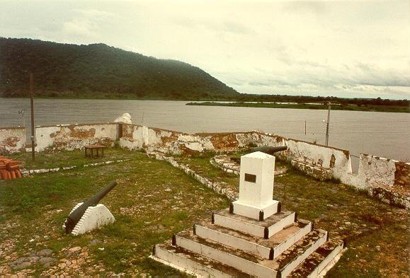 Rio Paraguay at Forte Coimbra, Mato Grosso do Sul, Brazil (1995).