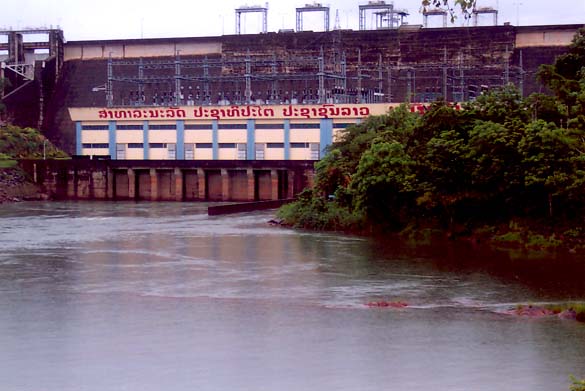 Nam Leuk Dam and River.