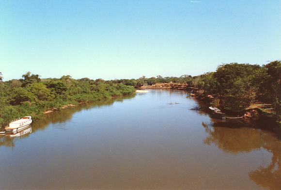 Rio Miranda al Miranda, Mato Grosso do Sul, Brazil (1992).