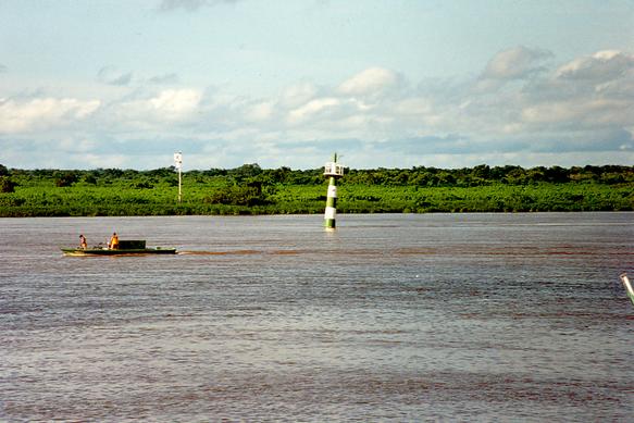 Farolete Balduino on the Rio Paraguay at Corumba, Mato Grosso do Sul, Brazil (1995).