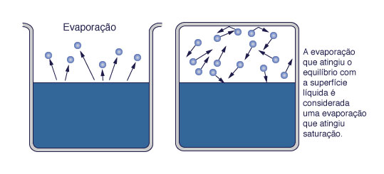 saturation vapor pressure analog