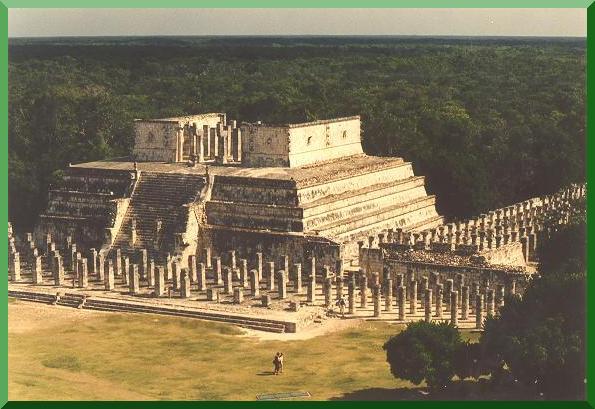 Building in Chichen Itza.