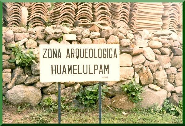 Entrance to the archaeological site