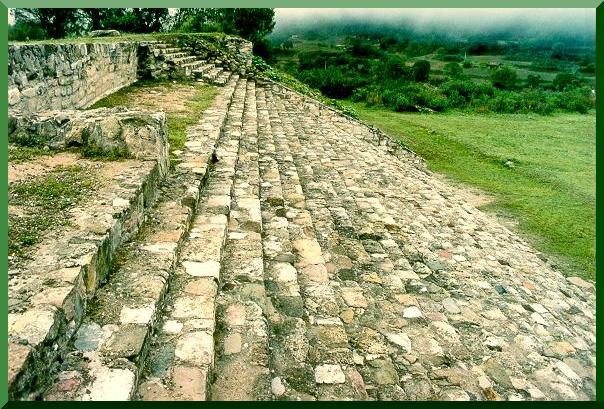 Detail of the first pyramid