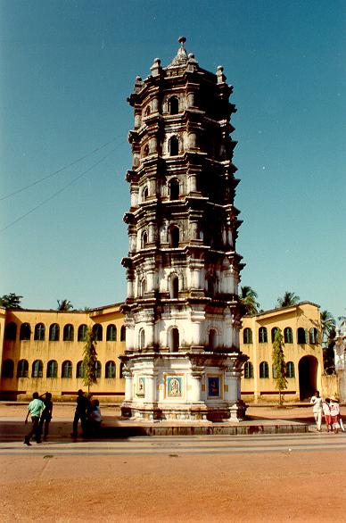 Hindu temple near Goa, Southern India.